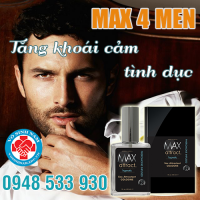 Nước hoa tình yêu Max 4 Men tăng hưng phấn cho nữ giới