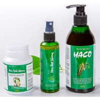 Bộ 3 Tóc Haco - Khắc Tinh Của Rụng Tóc, Hói Đầu, Tóc Bạc Sớm