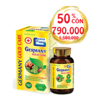 Germany Gold Care hỗ trợ điều trị cao huyết áp, mỡ máu