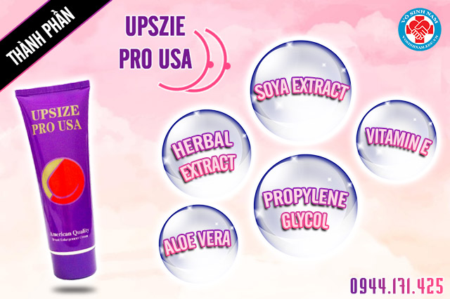 upsize pro usa thành phần