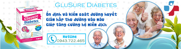 Công dụng Glusure Diabetes