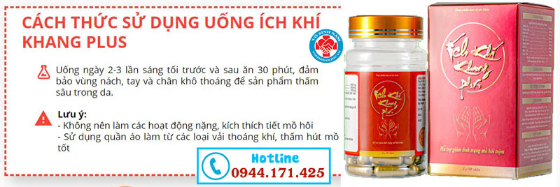 Công dụng Ích Khí Khang Plus