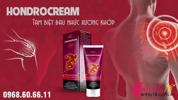 công dụng của hondrocream