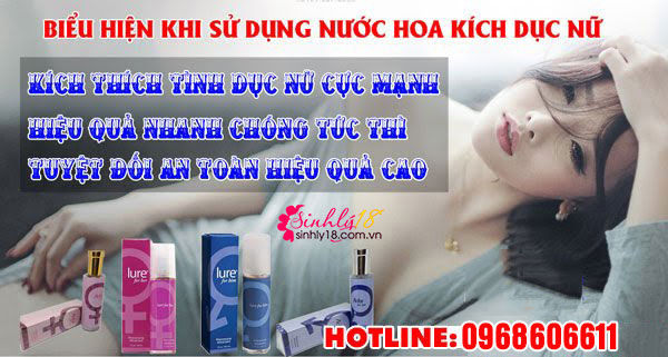 Những loại nước hoa kích dục nữ dành cho nứ giới xài hiệu quả nhất