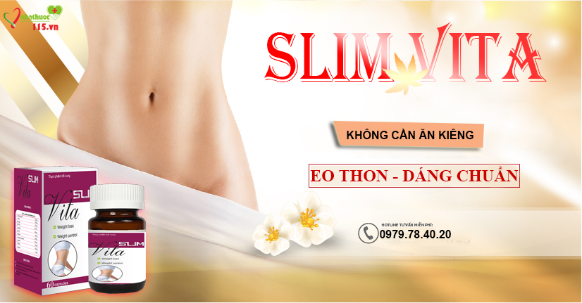 giới thiệu viên uống giảm cân Slim Vita