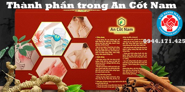 an cốt nam thành phần