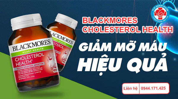 Công dụng của Blackmores Cholesterol Health