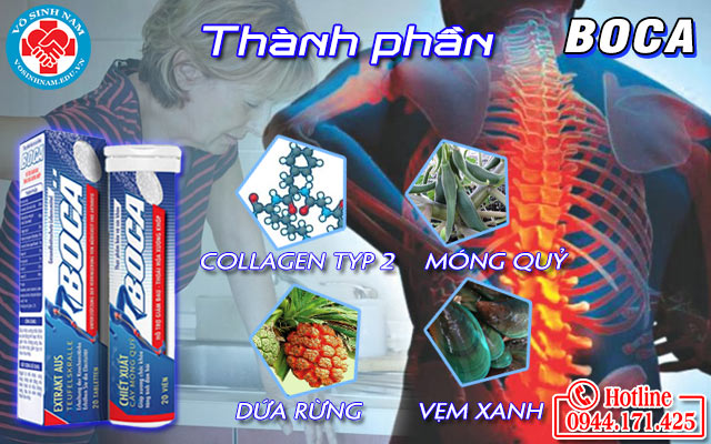 boca thành phần