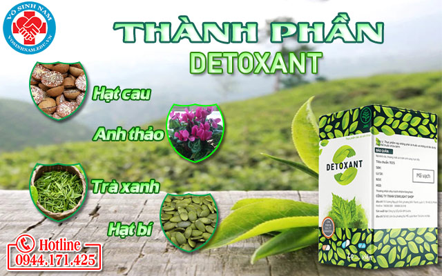 detoxant thành phần