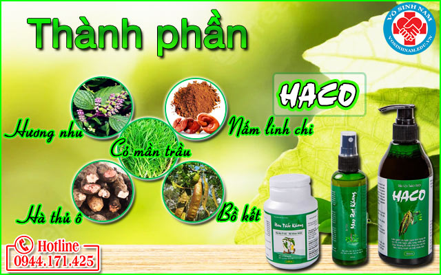 haco thành phần