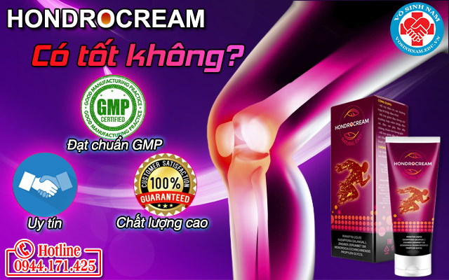 hondrocream có tốt không?