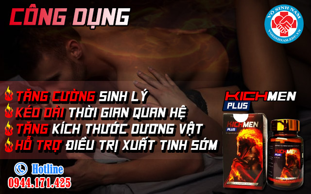 kichmen plus có công dụng gì?