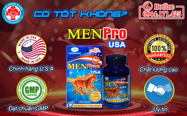 men-pro có tốt không?