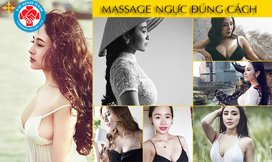 massage ngực đúng cách