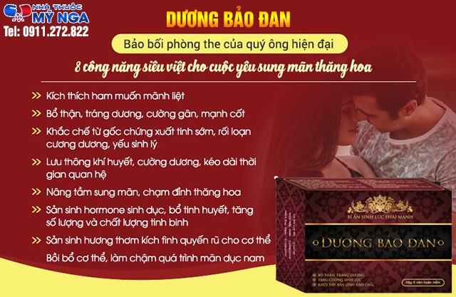 công dụng dương bảo đan