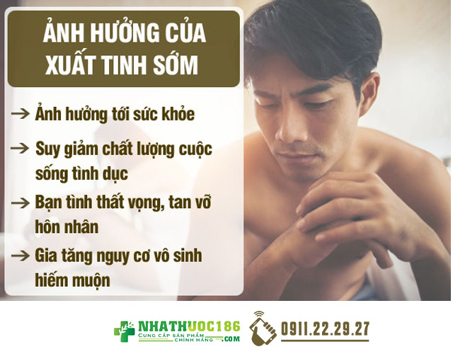 Xuất tinh sớm có nguy hiểm không ?