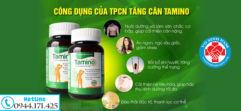 Thành phần Viên uống Tamino