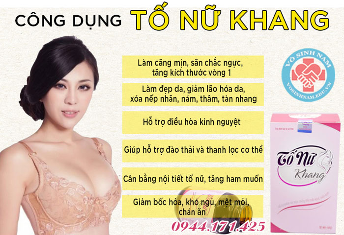 Công dụng Tố Nữ Khang