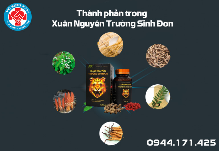 xuân nguyên trường sinh đơn thành phần 