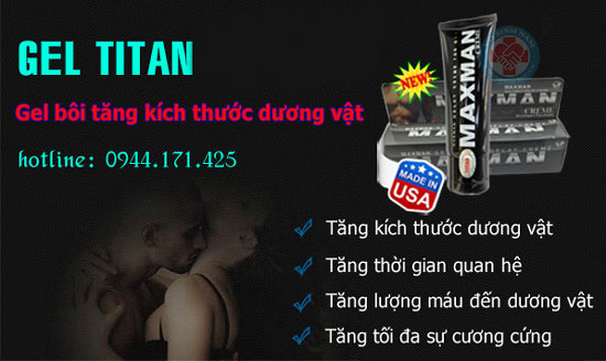 Có Nên Dùng Gel Titan Không - Đánh Giá Chuyên Môn Của Chuyên Gia