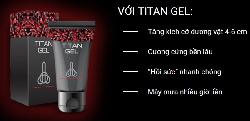 Đánh Giá Gel Titan Nga Chinh Hang: Thành phần, Lợi ích & Giá Cả