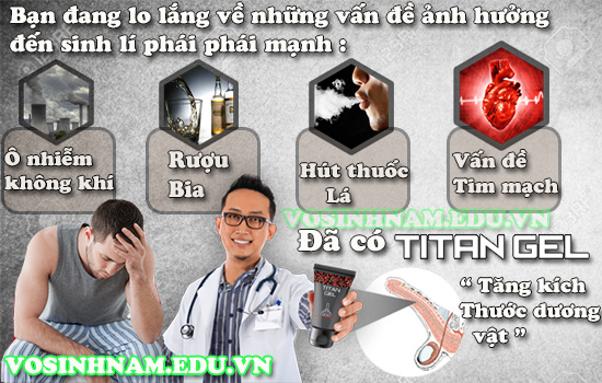 Titan Gel Nga Sinh Lý Phòng The Cho Bạn Cương Cứng Lâu Hơn