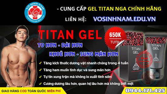 Titan Gel Nga Sinh Lý Phòng The Cho Bạn Cương Cứng Lâu Hơn