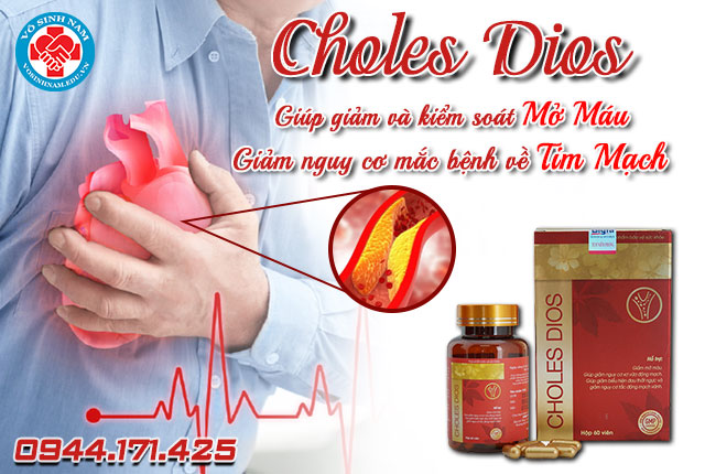 giới thiệu sản phẩm choles dios 