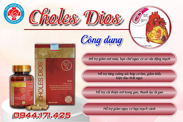 công dụng choles dios 