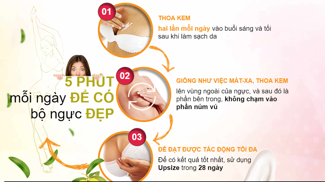 sự thật về kem upsize lừa đảo