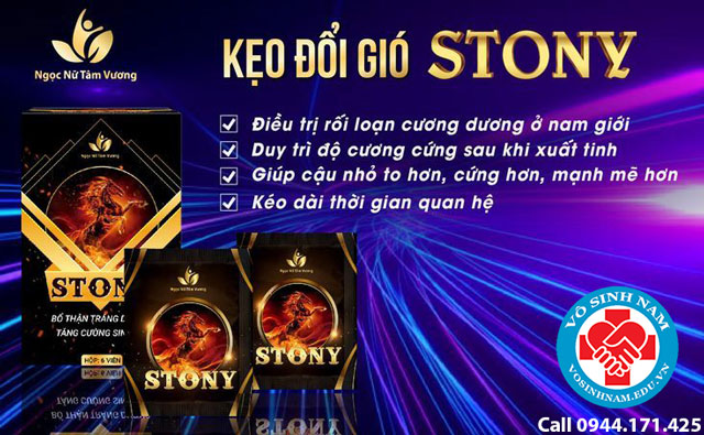 công dụng kẹo stony