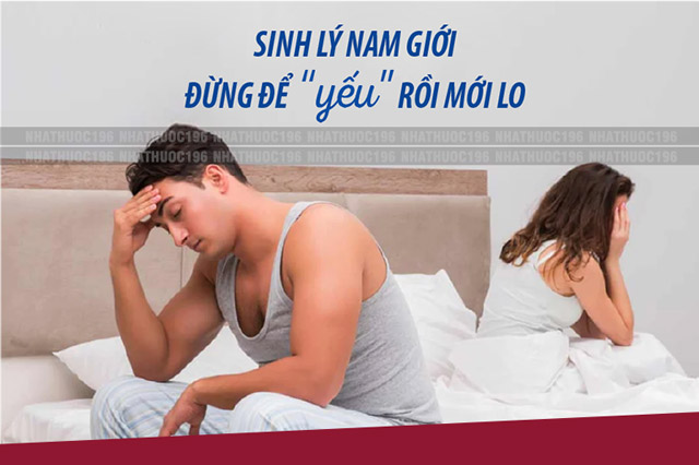 Cần cải thiện sinh lý ở nam giới