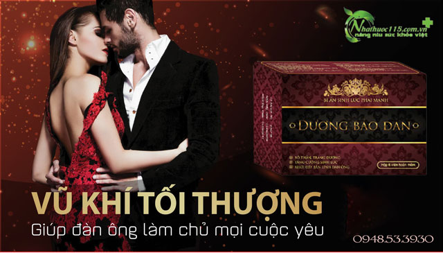 dương bảo đan bổ thận tráng dương