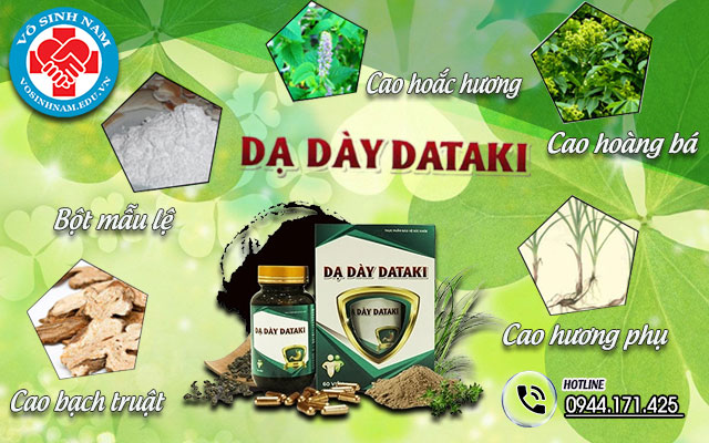 thành phần của da dày dataki