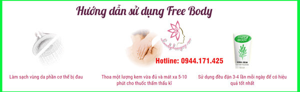 cách dùng free body xương khớp