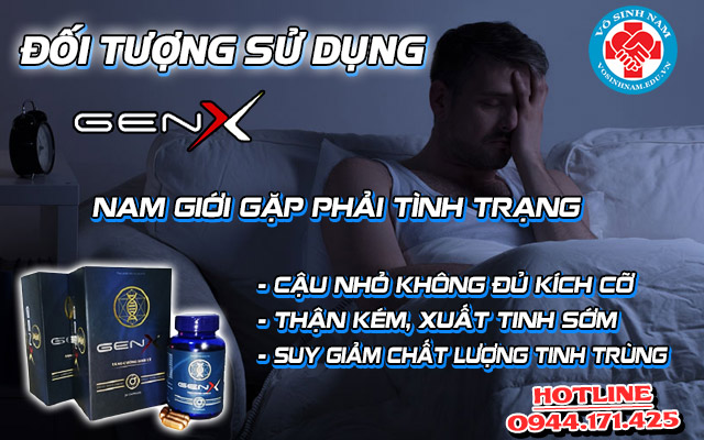 đối tượng sử dụng gen x