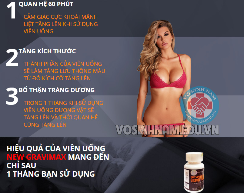 new-gravimax sản phẩm tăng cường sinh lý nam giớ