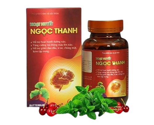 sản phẩm hoạt huyết ngọc thanh