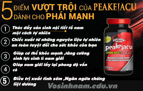  Peakejacu ,Viên uống  Peakejacu