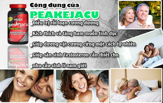  Peakejacu ,Viên uống  Peakejacu