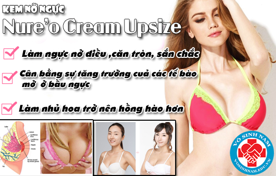 Nure'o Cream Upsize, kem nở ngực Nure'o Cream Upsize