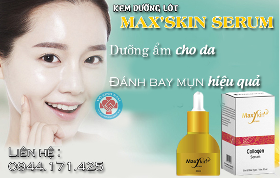 Max’Skin Serum,kem dưỡng da Max’Skin Serum