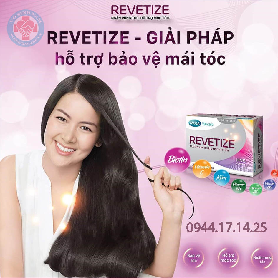 Thành phần của viên uống Revetize