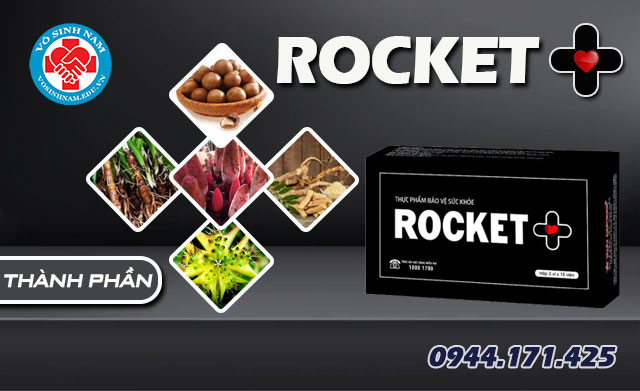 thành phần có trong sản phẩm rocket plus