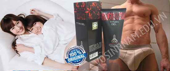 Gel Titan bôi to tăng kích thước dương vật hiệu quả