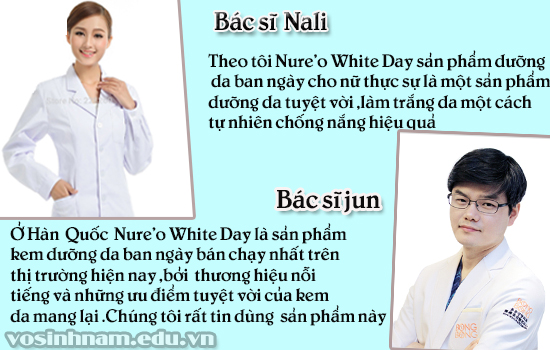  Nure’o White Day ,kem trăng da  Nure’o White Day