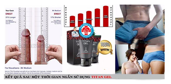 bác sĩ nói gì về Gel Titan