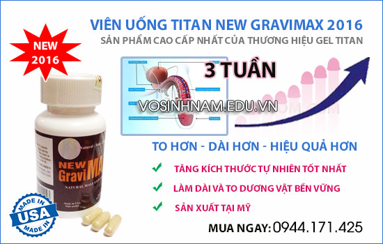 combo new gravimax và titan gel