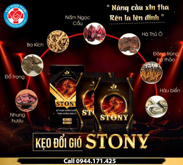 thành phần kẹo stony