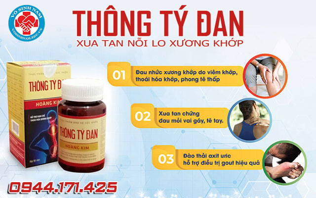 công dụng thông tý đan